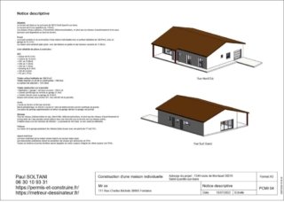 27 Dessinateur permis de construire extension de toiture