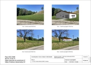 27 Dessinateur permis de construire extension dépendance