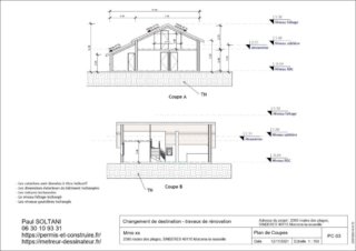 3 Architecte permis de construire agrandissement grange