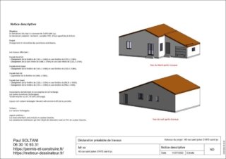 31 Dessinateur permis de construire maison contemporaine