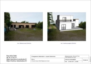 32 Dessinateur permis de construire maison neuve