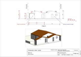 46- Architecte permis de construire plans d’étage
